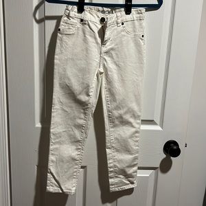 White kids jeans